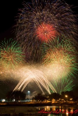 Oman National Day Fire Works Shows