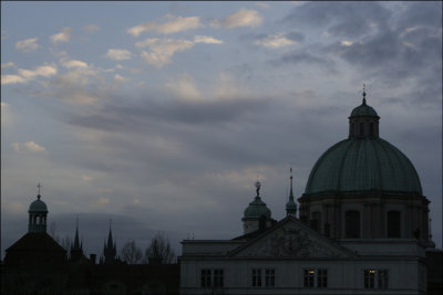 Morning Skyline Prague