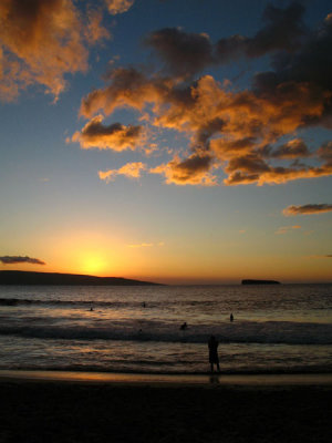 Little Beach sunset