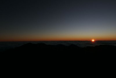 Haleaka sunrise