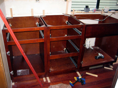 Cabinets Install