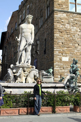 The Fountain of Neptune, Piazza della Signoria - Florence