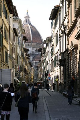 Streets around the Duomo - Florence