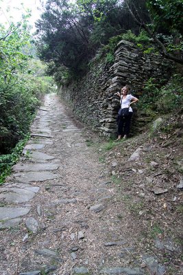 The trail back from Riomaggiore - Cinque Terra