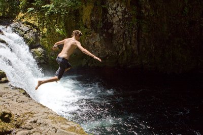 Waterfall Jumping