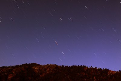 Leavenworth Skies - Star trails #1