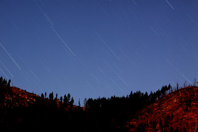 Leavenworth Skies - Star trails #2