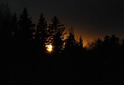 sunset from my balcony