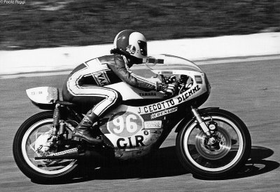 Johnny Alberto Cecotto  Venezuela  1975 World Champion, Diemme / Yamaha350cc