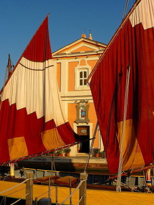 Old sails, old churches