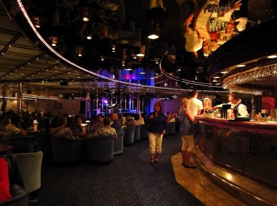Nightlife on the ship...Nightclub & Bar  (Copenhagen-Oslo)