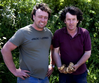 Raymond and David - potato growers