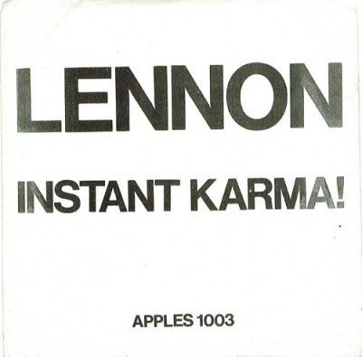 'Instant Karma' - John Lennon