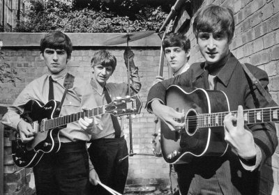 M&S Beatles Card