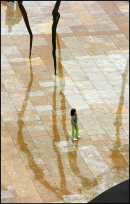 Rain in the Guggenheim
