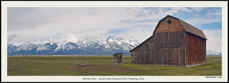 Mormon Row - Grand Tetons