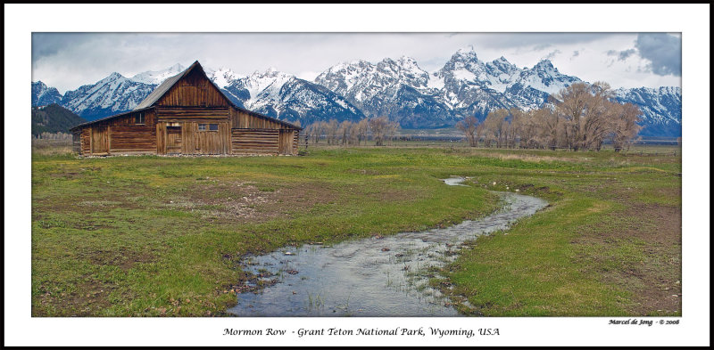 Mormon Row - Grand Tetons