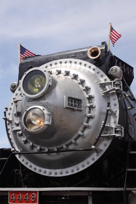 Engine No. 4449. Shelby, MT.