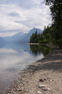 Glacier National Park. Going to the Sun Highway.