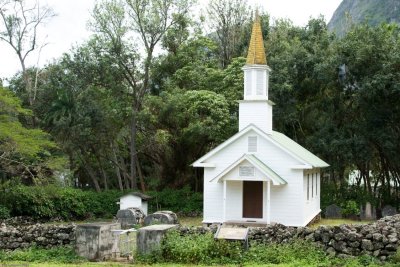 C0485 Siloama Church, 1st church in Kalawao