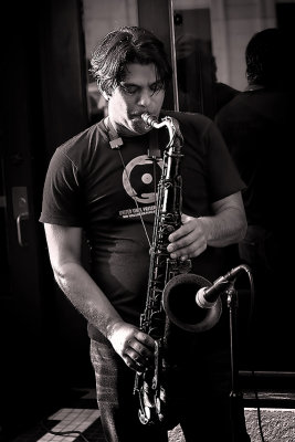 On the Sax