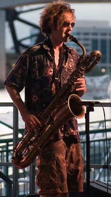 Sax at the Landing