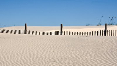 Dunes and Fence IV