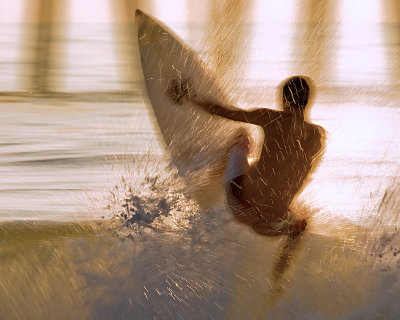 Surfing Blur V