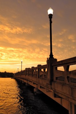 Ortega River Bridge at Dawn