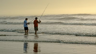 Fishermen in the Mist