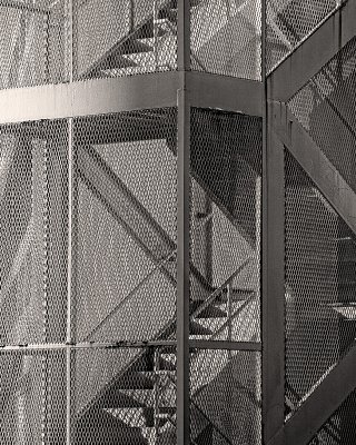 Cage with Stairs