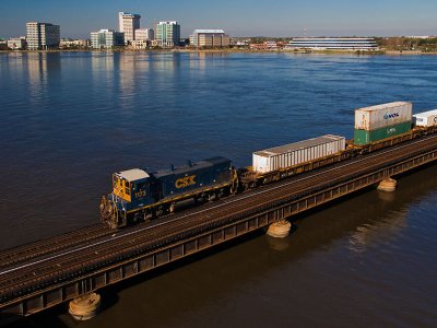 Train and River