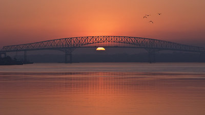 Hart Bridge Sunrise