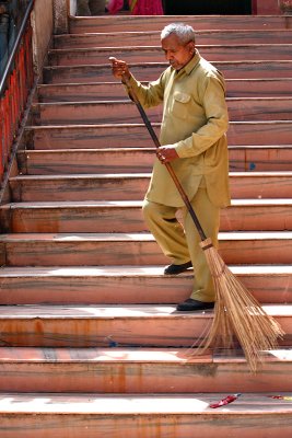 Sweeping the Temple