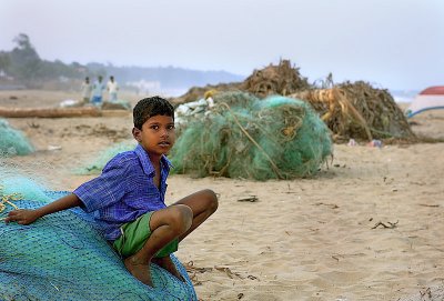 A young fisherman ?