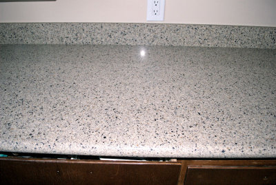 New Counter Top and New Electrical Outlets
