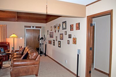 Looking Toward the Living Room From the Dining Room