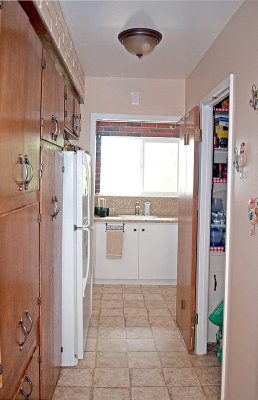 Looking Toward Laundry Room