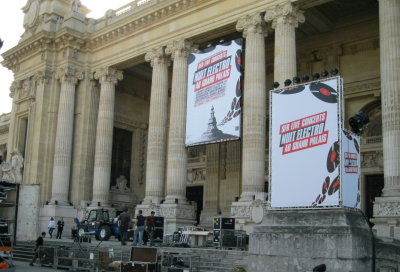 Grand Palais--closed for the day