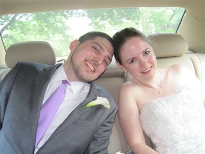 gorgeous bride and handsome groom