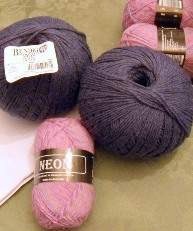 Bendigo Rustic & Neon yarns