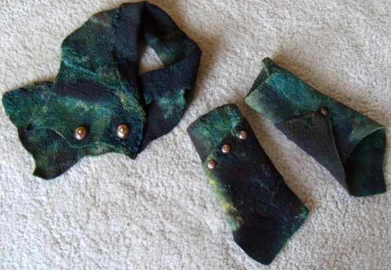 Melissa Arnold Nuno Felted Set