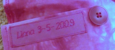 Grosgrain Tag