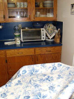 Kitchen with Fabric
