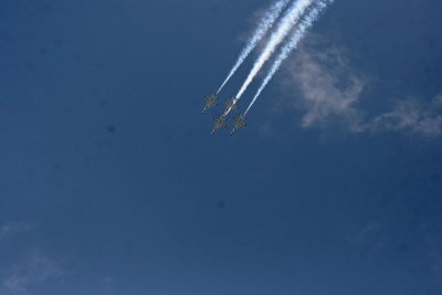 THE THUNDERBIRD IN DOVER OPEN HOUSE AND AIR SHOW 2009