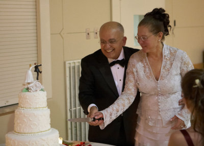 the cake