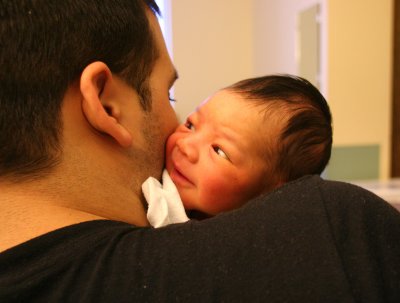 Dad, what big ear you have?