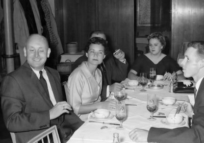 Party at the Black Ship - July 1959 .   Photos by Bob Higgins. 102nd ASA 1958-1960.