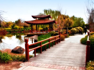 Bridge to Pavilion