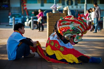 Sitting Lion of the Sai Kung tribe